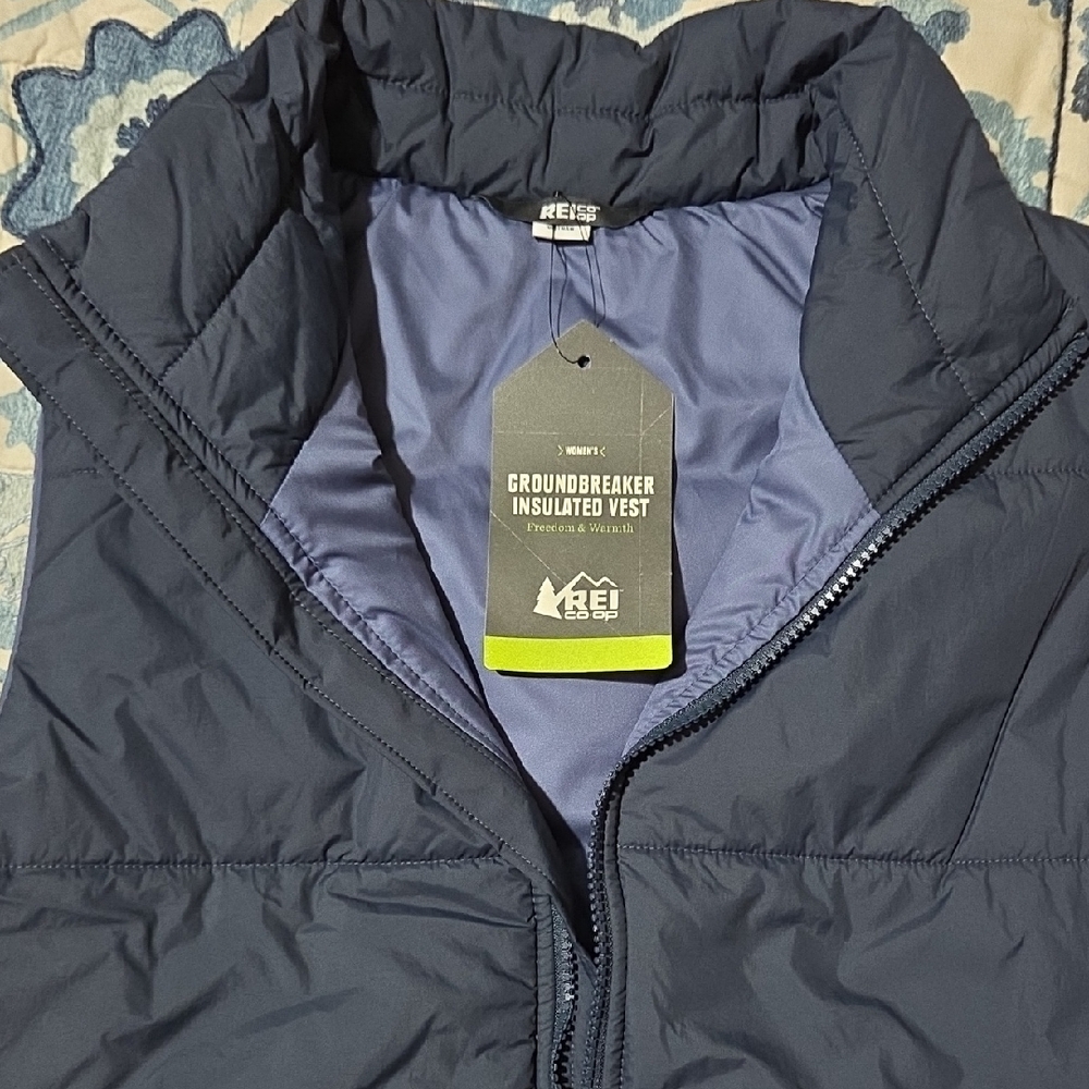 REI Co-op Midnight Blue Puffer Vest Women's